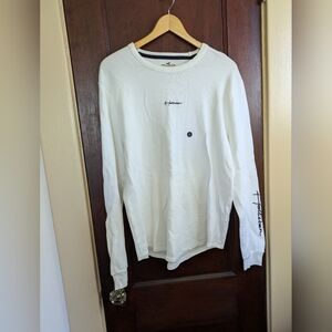 Men's Large Hollister Waffle Knit Long Sleeve Tee NWT